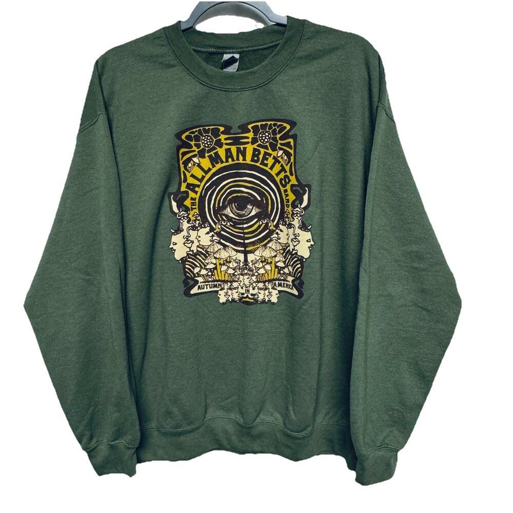 Allman Betts Band Autumn in America Sweatshirt Gildan Heavy Blend Size Large